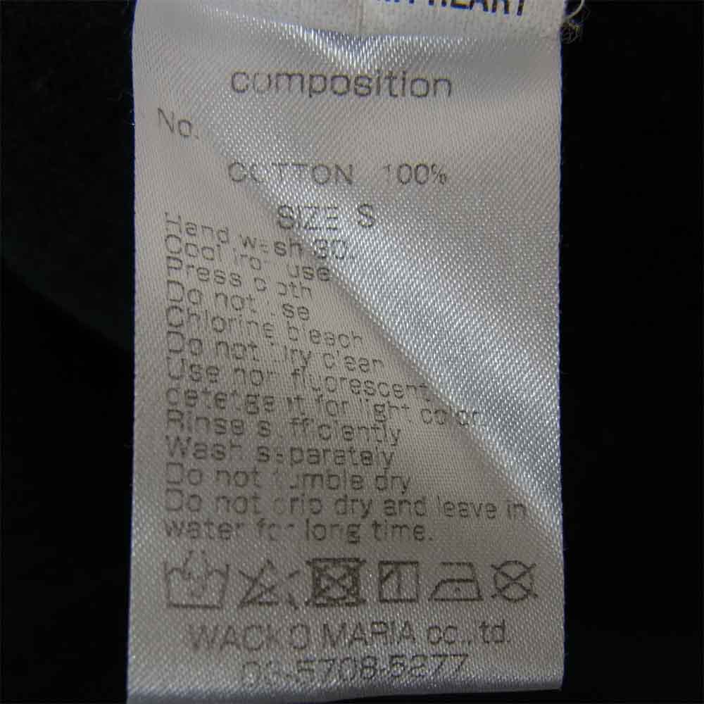 WACKO MARIA ワコマリア クルーネックサーマル ブラック系 S【中古】