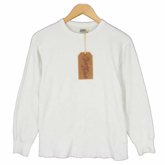 TENDERLOIN テンダーロイン T-WAFFLE サーマルカットソー ホワイト系 XS【中古】