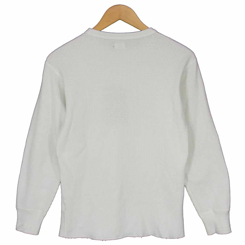 TENDERLOIN テンダーロイン T-WAFFLE サーマルカットソー ホワイト系 XS【中古】