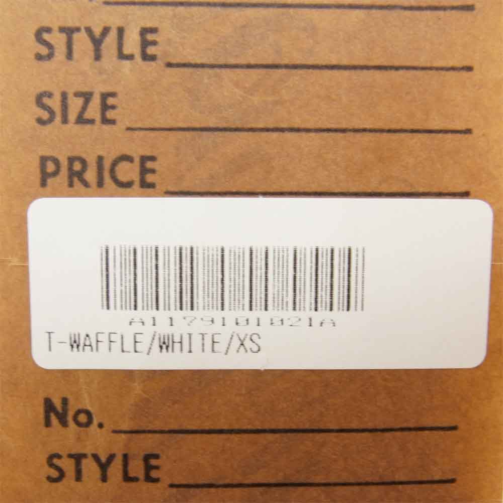 TENDERLOIN テンダーロイン T-WAFFLE サーマルカットソー ホワイト系 XS【中古】