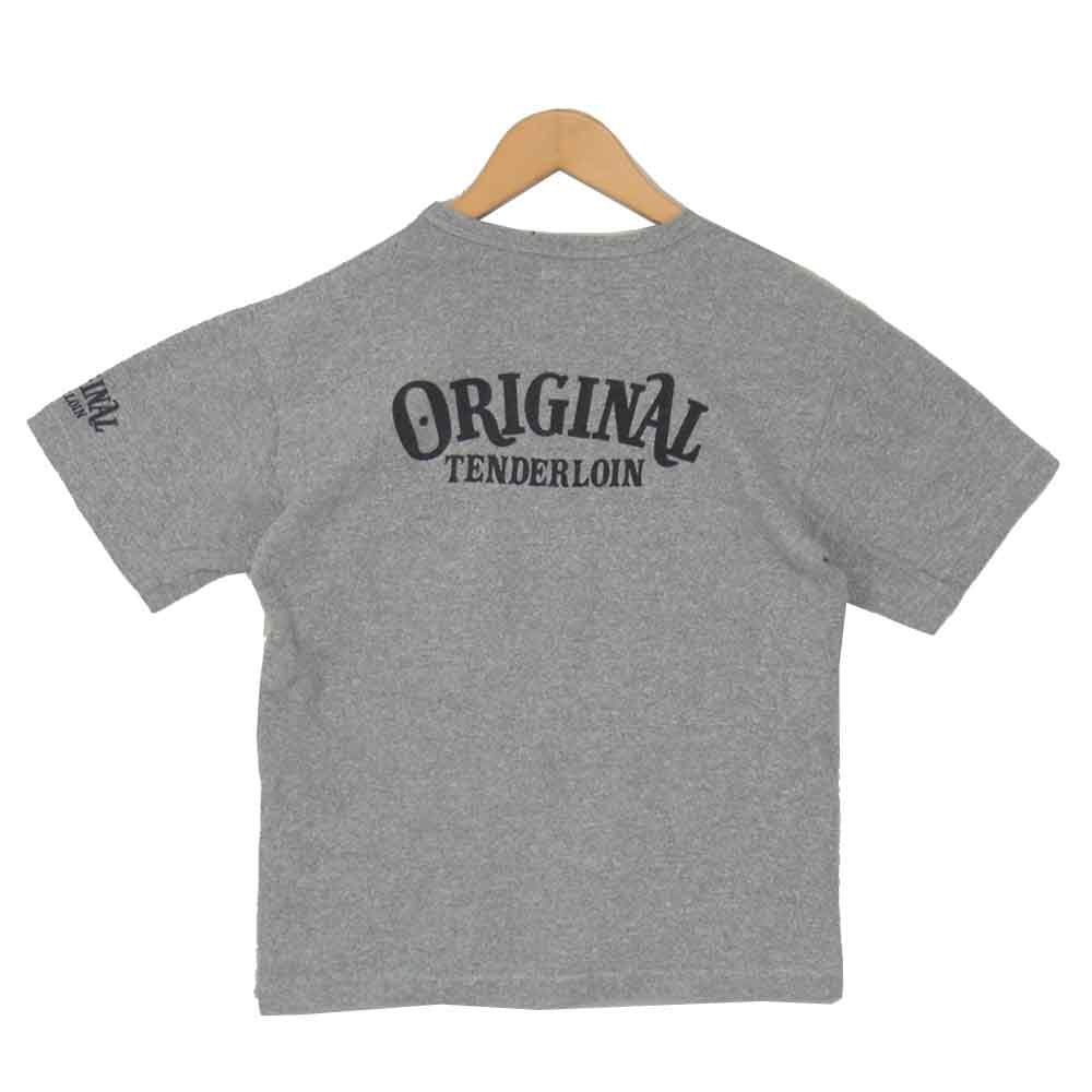 TENDERLOIN テンダーロイン T-TEE POCKET ティーポケット グレー系 S【中古】