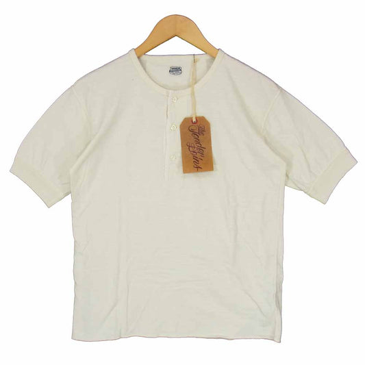 TENDERLOIN テンダーロイン T-HENLEY SHORT ヘンリーネック オフホワイト系 S【中古】
