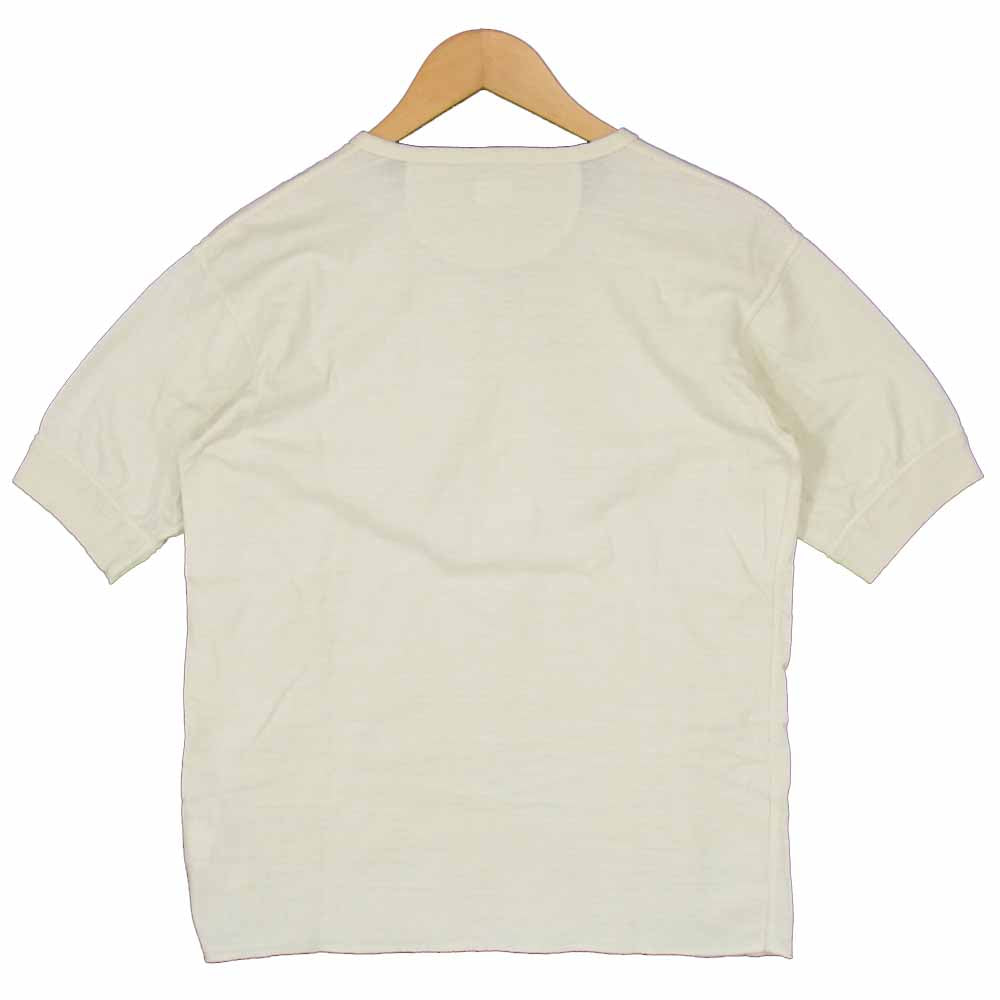 TENDERLOIN テンダーロイン T-HENLEY SHORT ヘンリーネック オフホワイト系 S【中古】