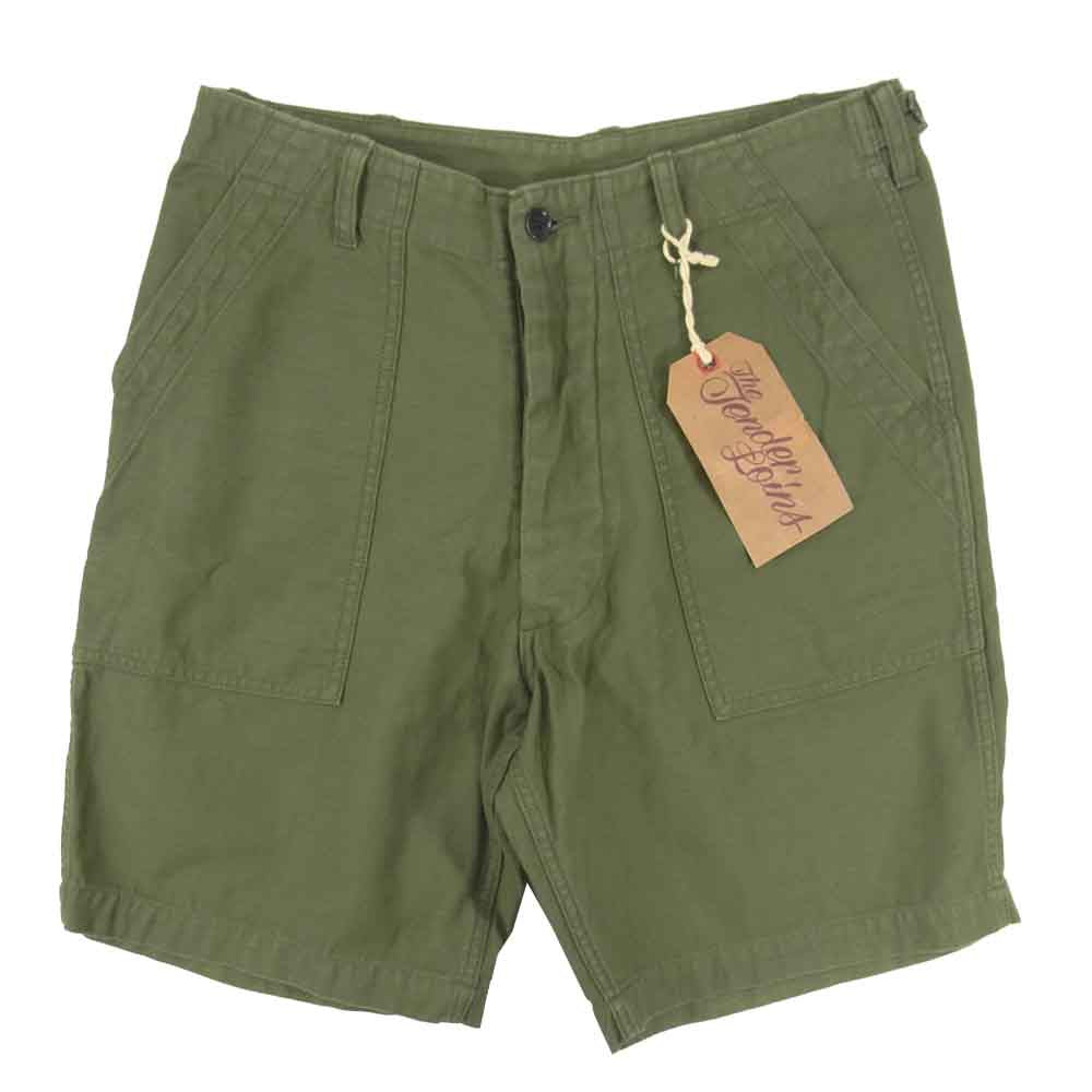 TENDERLOIN テンダーロイン T-ARMY SHORTS F アーミーショーツ ショートパンツ カーキ系 XS【中古】