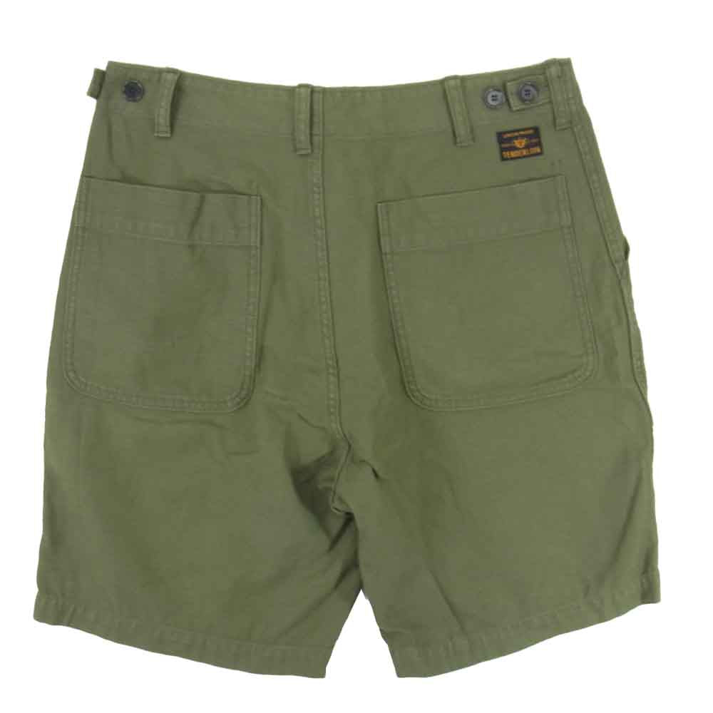 TENDERLOIN テンダーロイン T-ARMY SHORTS F アーミーショーツ ショートパンツ カーキ系 XS【中古】