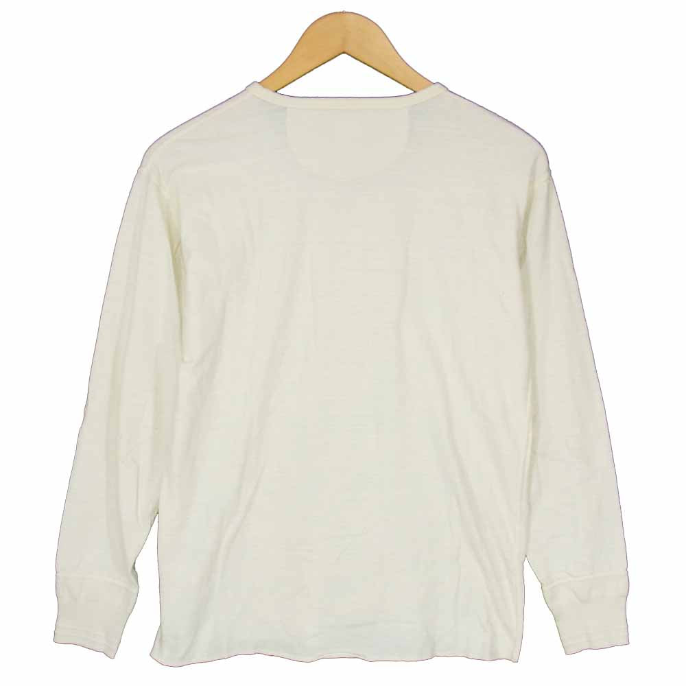 TENDERLOIN テンダーロイン T-HENRY LONG ヘンリーネック オフホワイト系 S【中古】