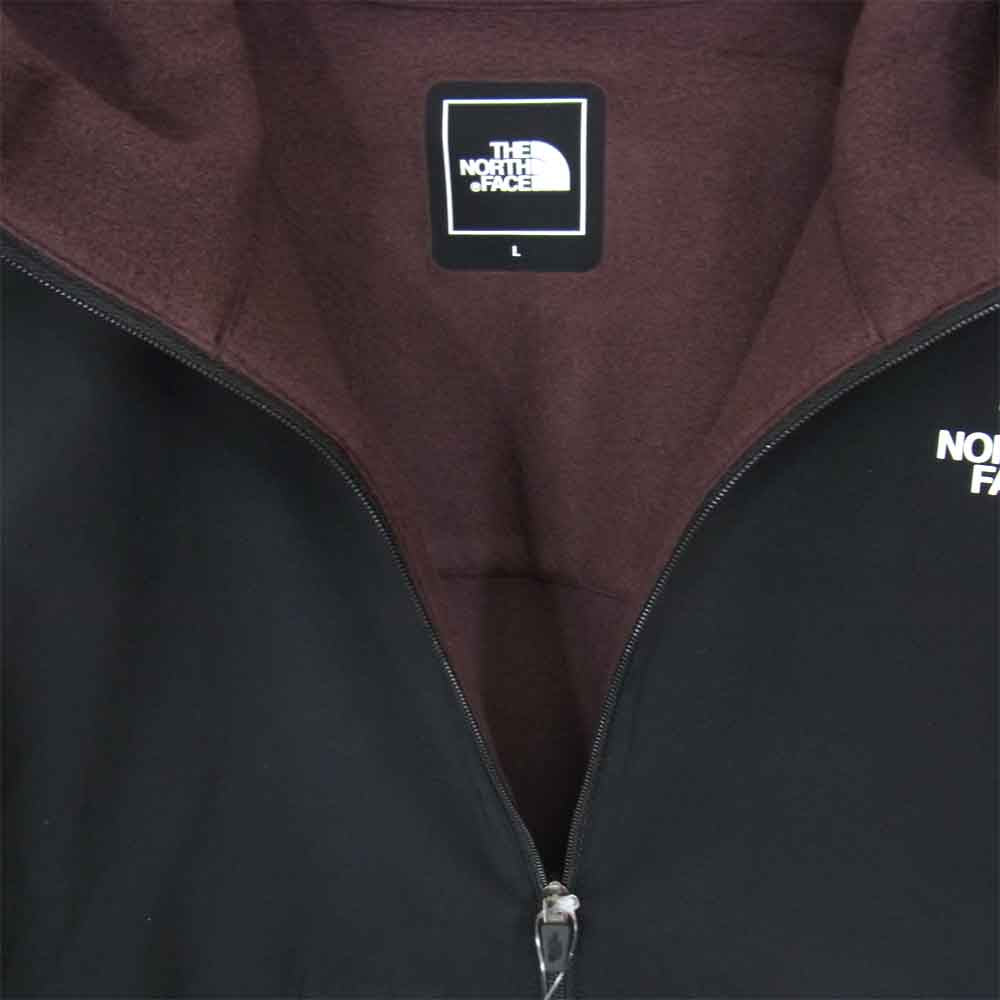 THE NORTH FACE ノースフェイス NLW72080  Hybrid Nylon Fleece Hoodie ハイブリッド ナイロン フリース フーディー ジャケット パープル系 L【新古品】【未使用】【中古】