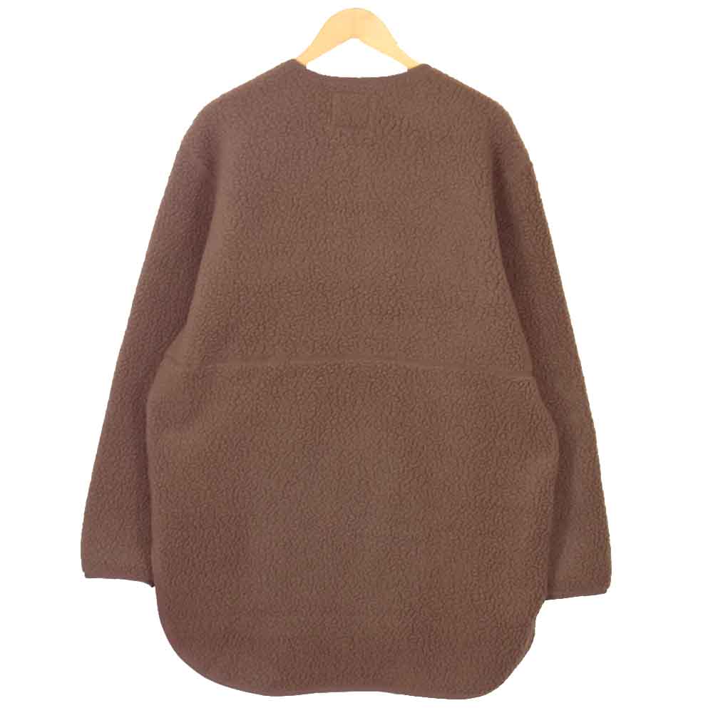 snowpeak スノーピーク SW-20AU006 Thetmal Boa Fleece Pullover サーマル ボア フリース プルオーバー ブラウン系 L【新古品】【未使用】【中古】