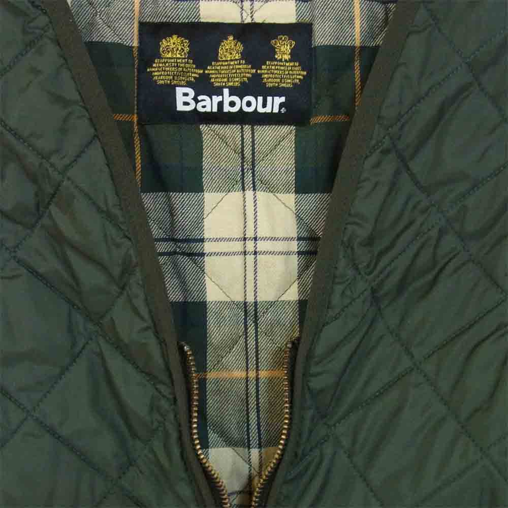 Barbour バブアー 1002066 SL LINER キルティング ベスト カーキ系 36【中古】