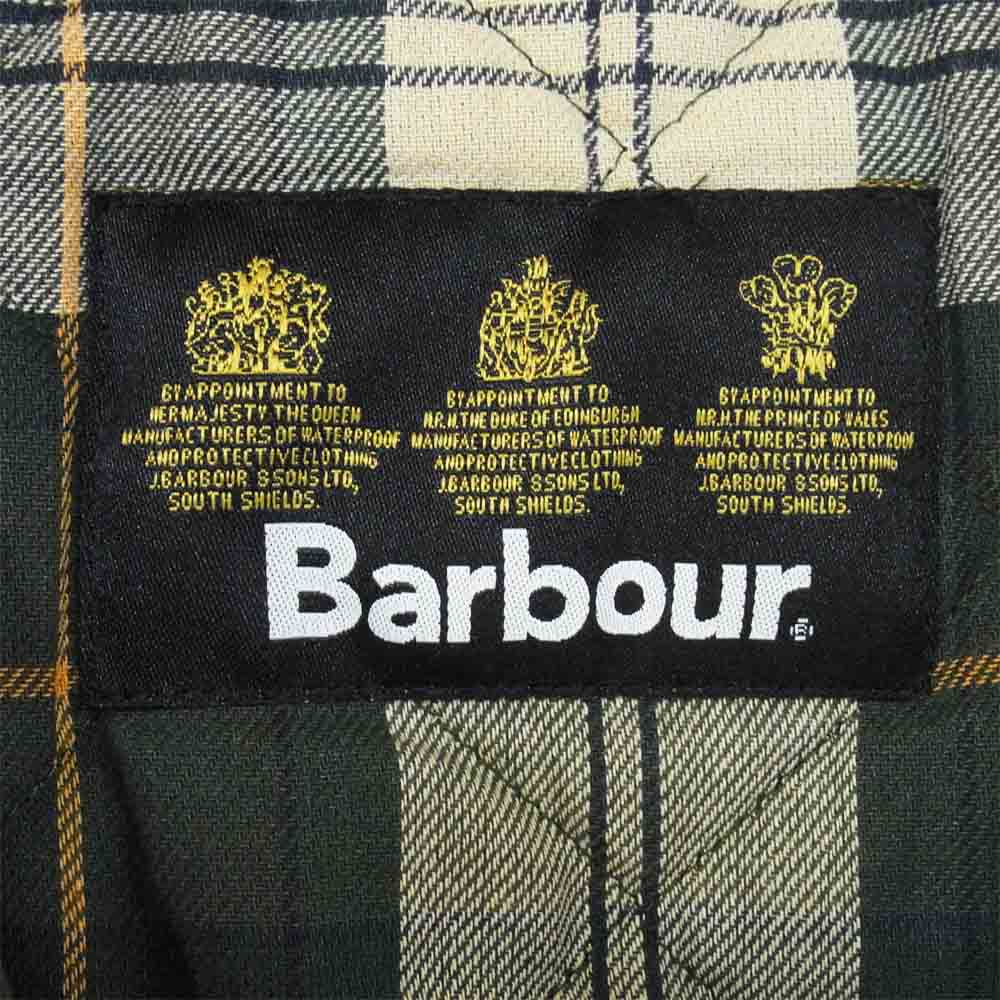Barbour バブアー 1002066 SL LINER キルティング ベスト カーキ系 36【中古】