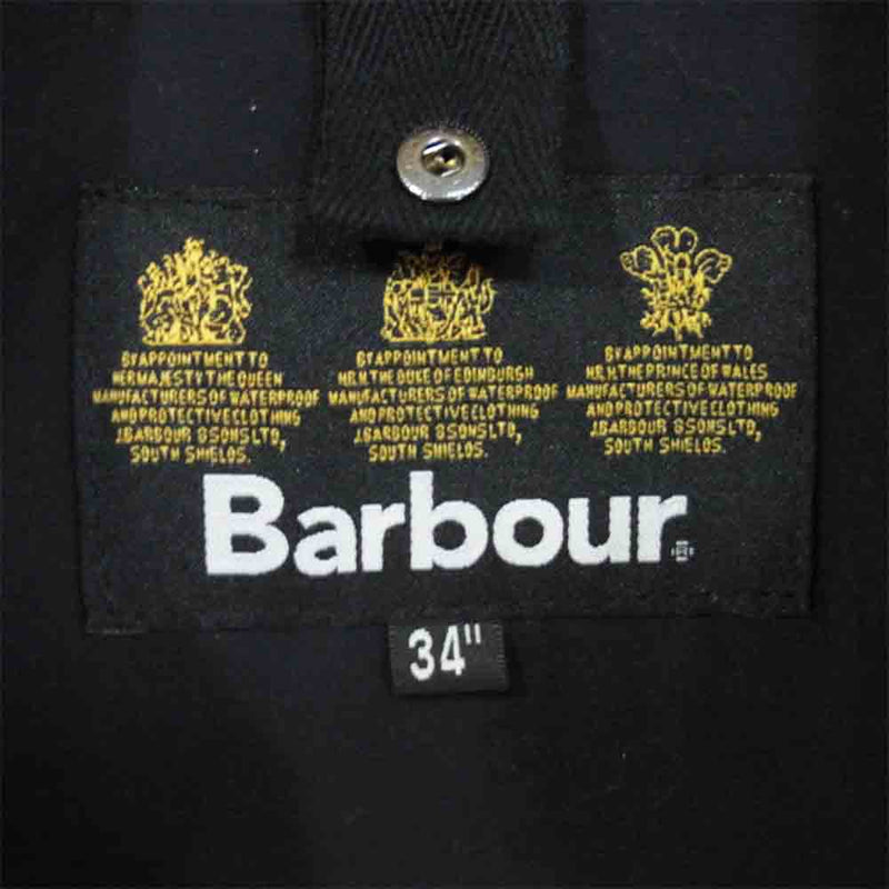 Barbour バブアー 1502167 SL BORDER Bonded Wool ジャケット グレー系 34【中古】