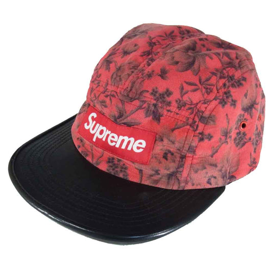 Supreme シュプリーム 12AW liberty camp cap キャンプ キャップ 帽子 レッド系【中古】