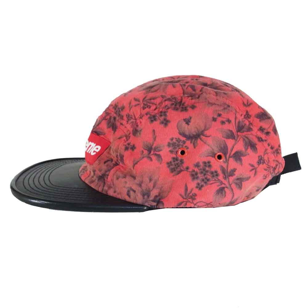 Supreme シュプリーム 12AW liberty camp cap キャンプ キャップ 帽子 レッド系【中古】
