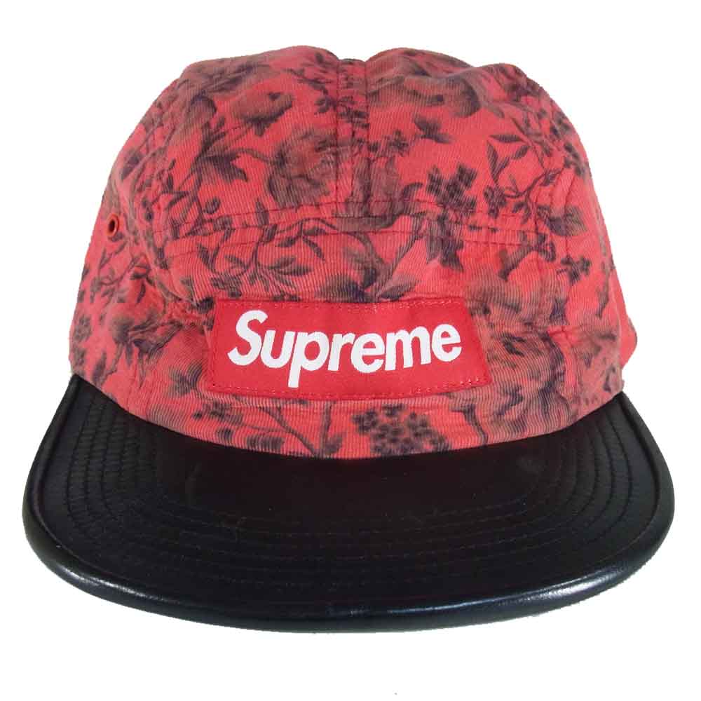 Supreme シュプリーム 12AW liberty camp cap キャンプ キャップ 帽子 レッド系【中古】