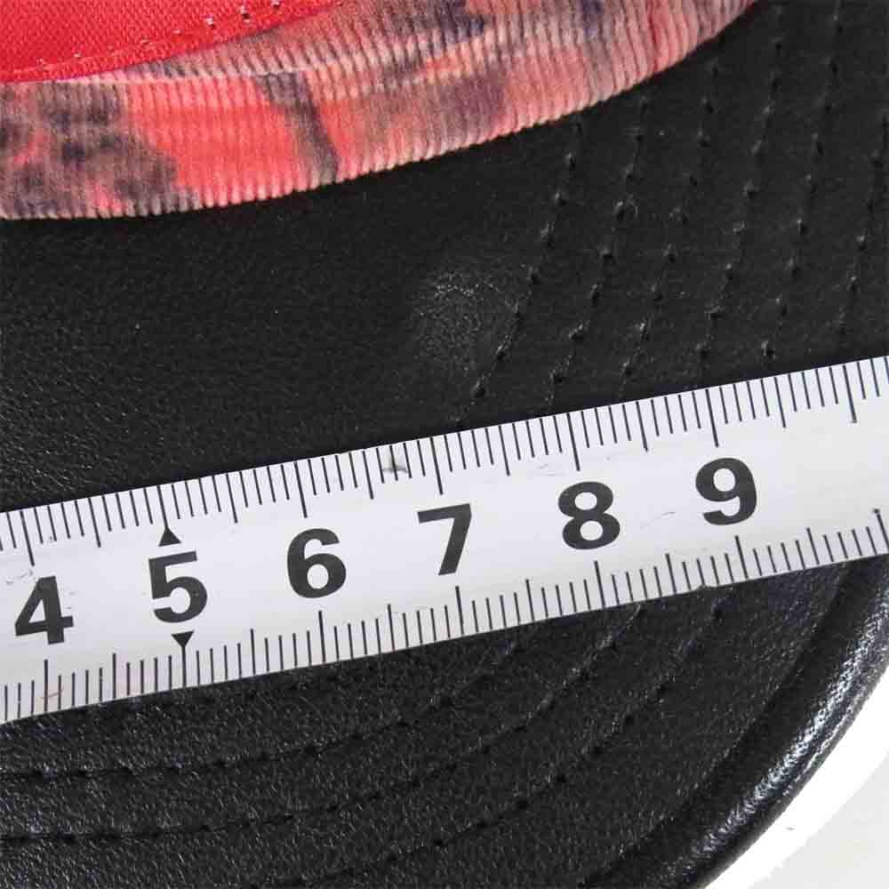 Supreme シュプリーム 12AW liberty camp cap キャンプ キャップ 帽子 レッド系【中古】