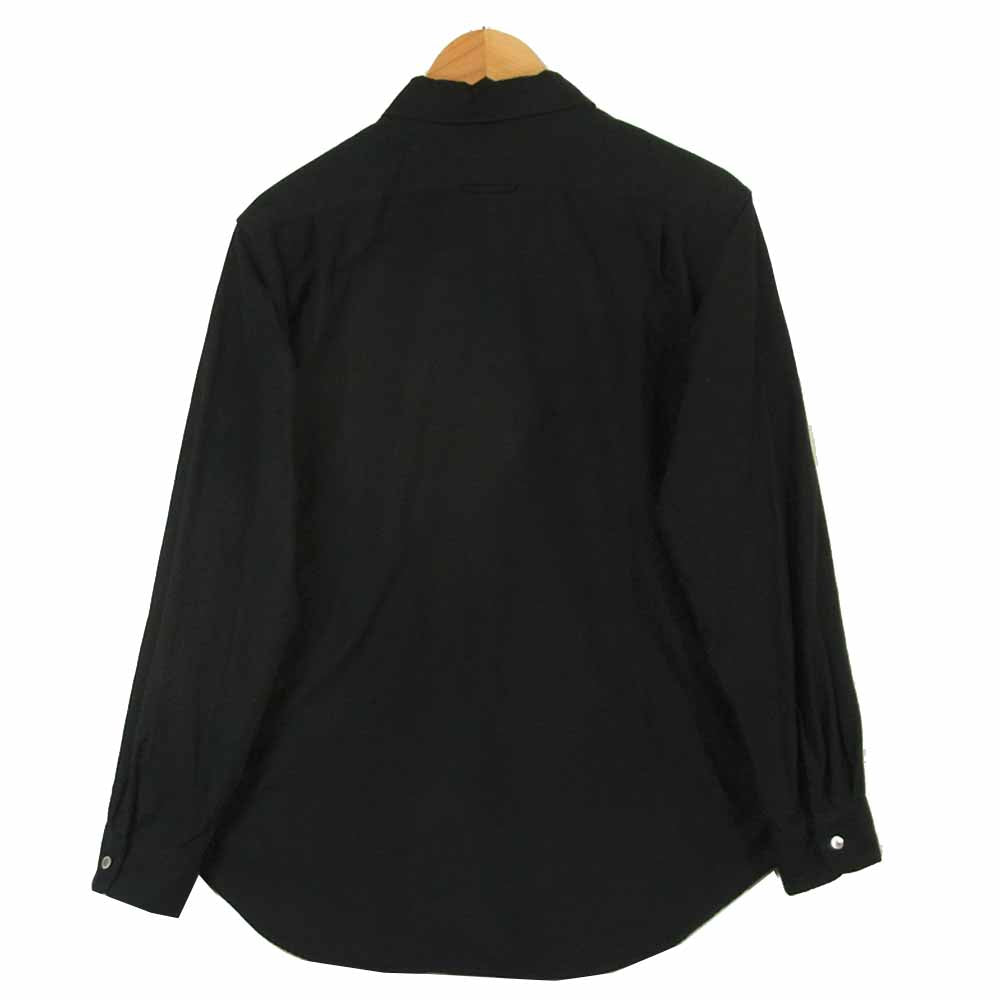 Engineered Garments エンジニアードガーメンツ Short Collar Shirt ショートカラ― 長袖 シャツ ブラック系 S【中古】