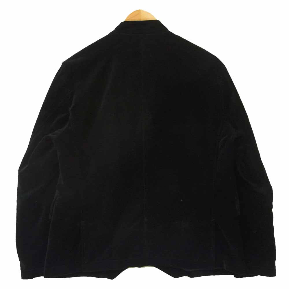 Engineered Garments エンジニアードガーメンツ Chelsea Jacket ベロア チェルシー ジャケット ブラック系 S【中古】