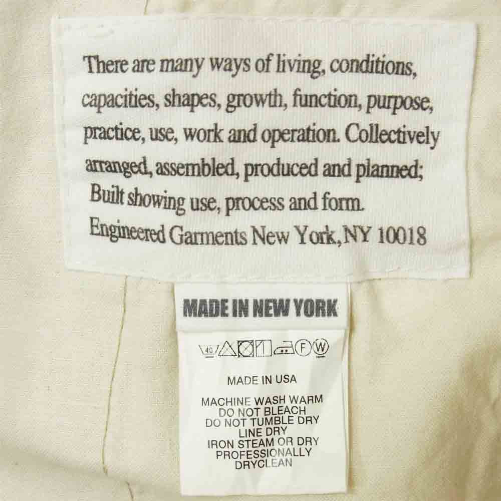 Engineered Garments エンジニアードガーメンツ Andover Pant アンドーバー パンツ グレージュ系 30【中古】