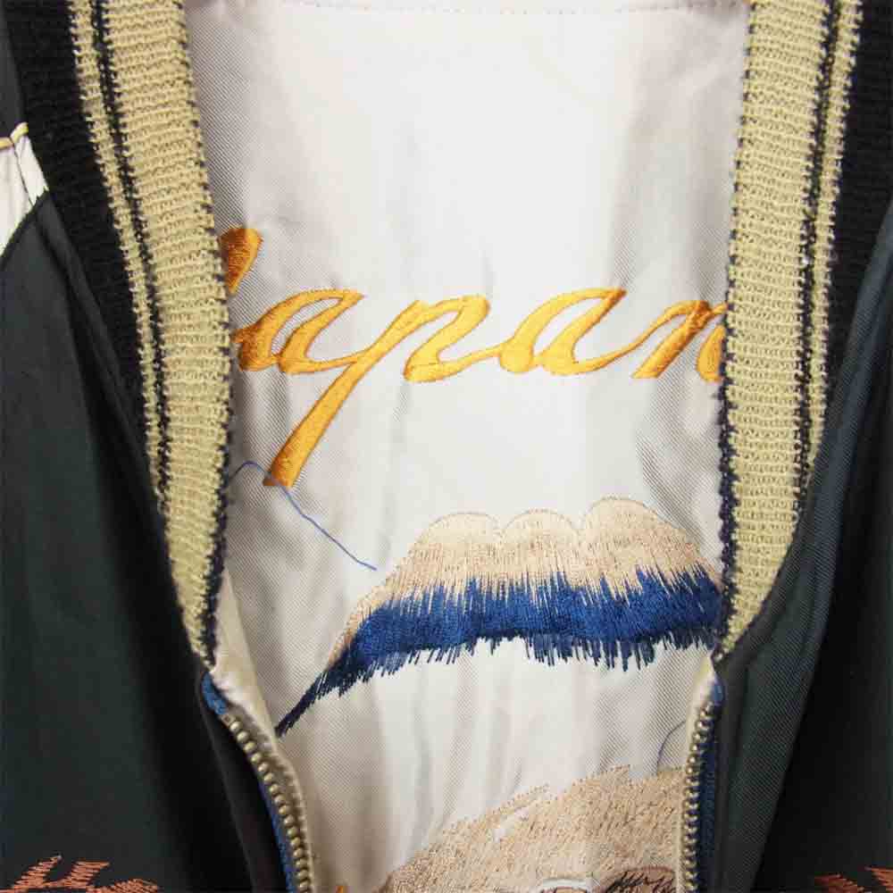 TAILOR TOYO テイラー東洋 TT11696 リバーシブル サテン スカジャン グレー系 S【中古】