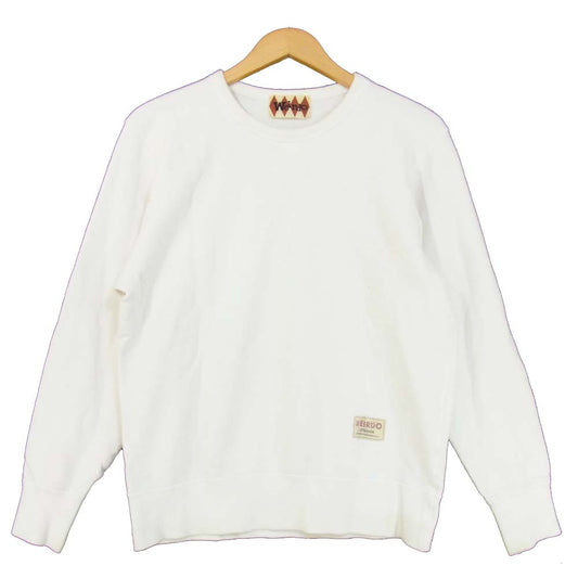 WEIRDO ウィアード WRD-16-AW-23 ZOWEIRDOS SWEAT AIR BRUSH エアブラシ トレーナー ホワイト系 XL【中古】
