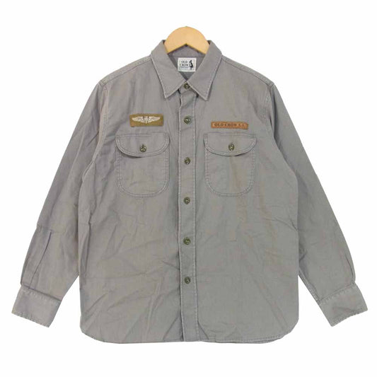 オールドクロウ OC-19-SS-11 Belly Tank L/S Shirts ベリータンク ロングスリーブ シャツ グレー系 XL【中古】