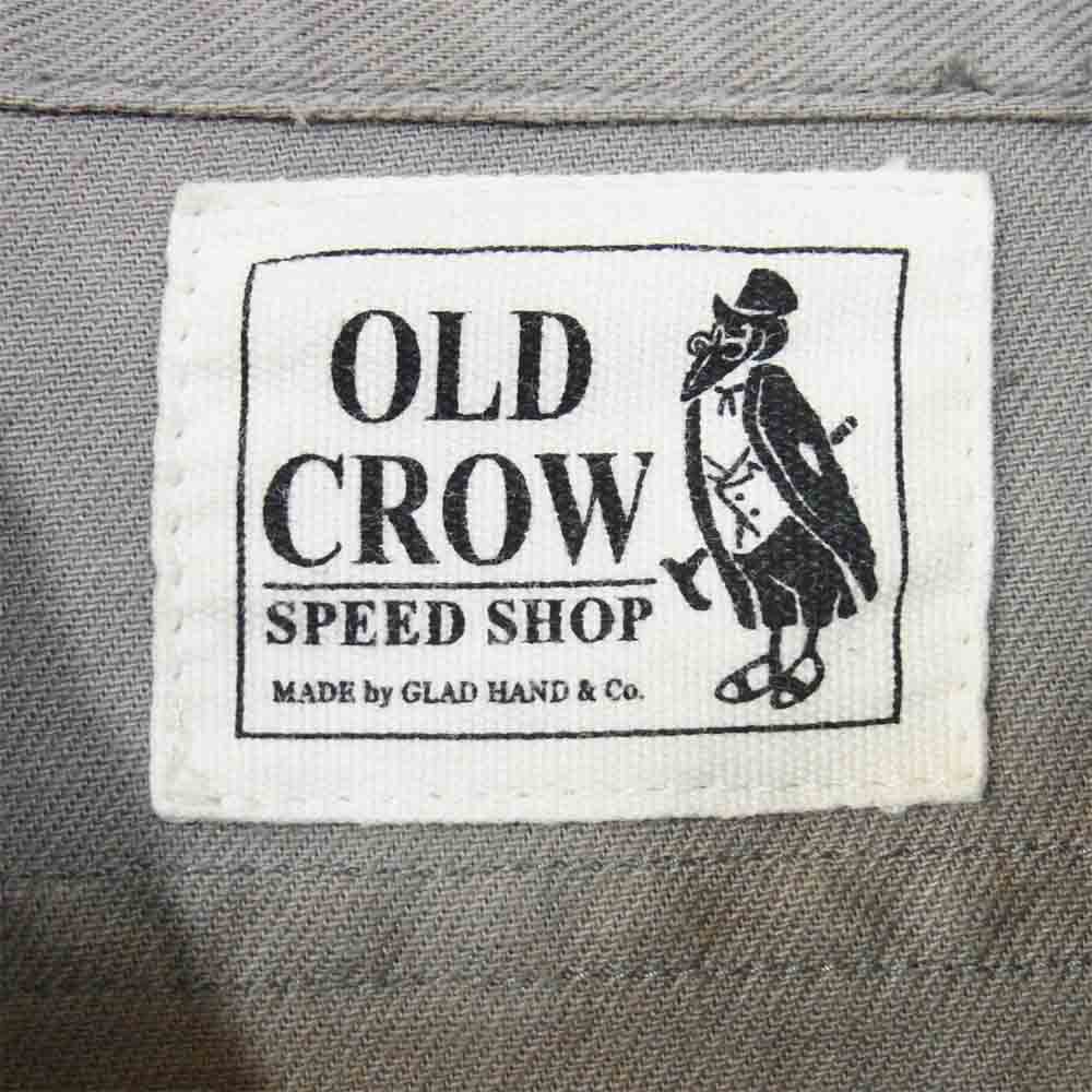オールドクロウ OC-19-SS-11 Belly Tank L/S Shirts ベリータンク ロングスリーブ シャツ グレー系 XL【中古】
