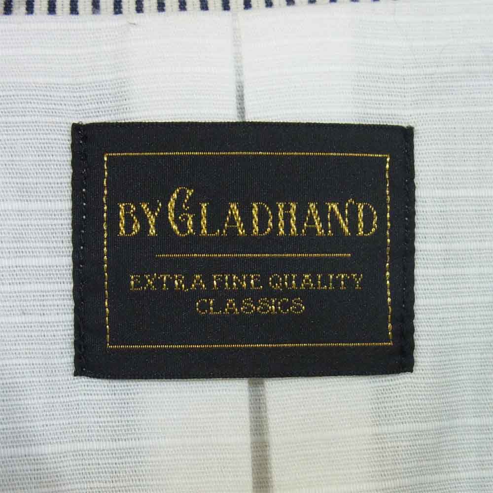 BY GLADHAND バイグラッドハンド BYGH-19-SS-15 Imperial Jacket インペリアル ストライプ ジャケット ホワイト系 L【中古】