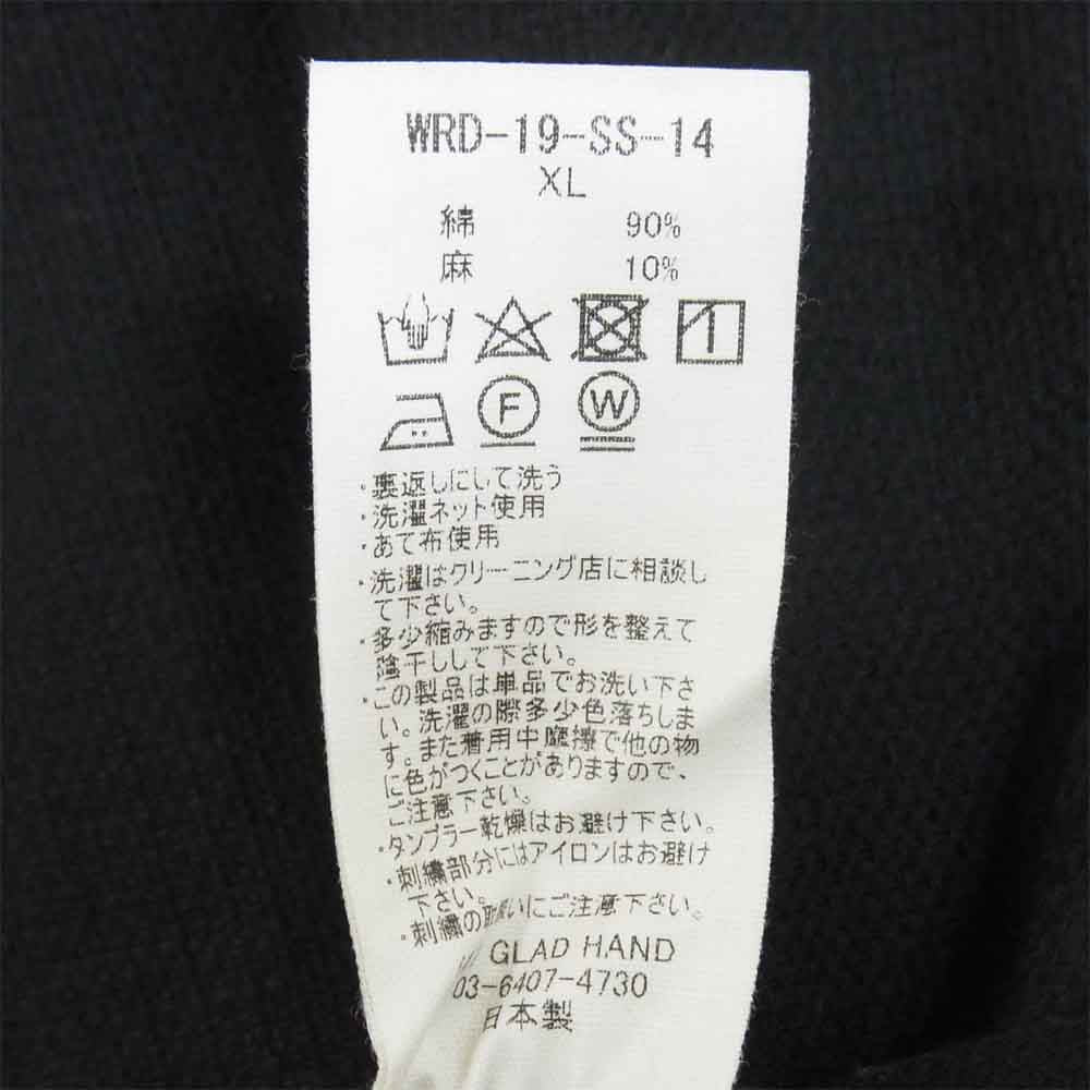 WEIRDO ウィアード WRD-19-SS-14 Monsters Jacket モンスターズ 3B テーラード 鹿子 ジャケット ブラック系 XL【中古】