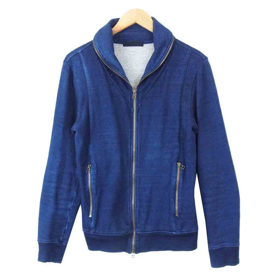 junhashimoto ジュンハシモト PRK0201SWT12 ショールカラージップブルゾン ネイビー系 3【中古】