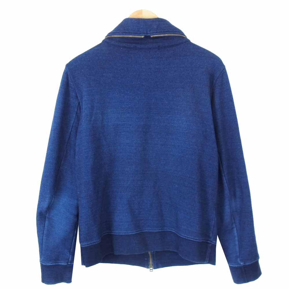junhashimoto ジュンハシモト PRK0201SWT12 ショールカラージップブルゾン ネイビー系 3【中古】