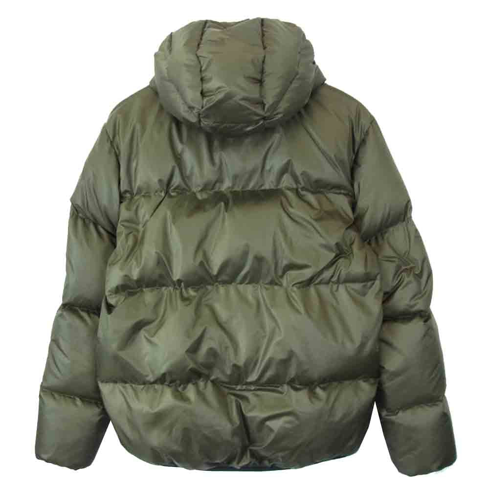 junhashimoto ジュンハシモト 1041920011 DOWN HOODIE ダウン フーディー カーキ系 3【美品】【中古】