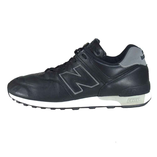 NEW BALANCE ニューバランス M576KKL MADE IN UK LIMITED MODEL 英国製 ローカット スニーカー ブラック系 US9D【中古】