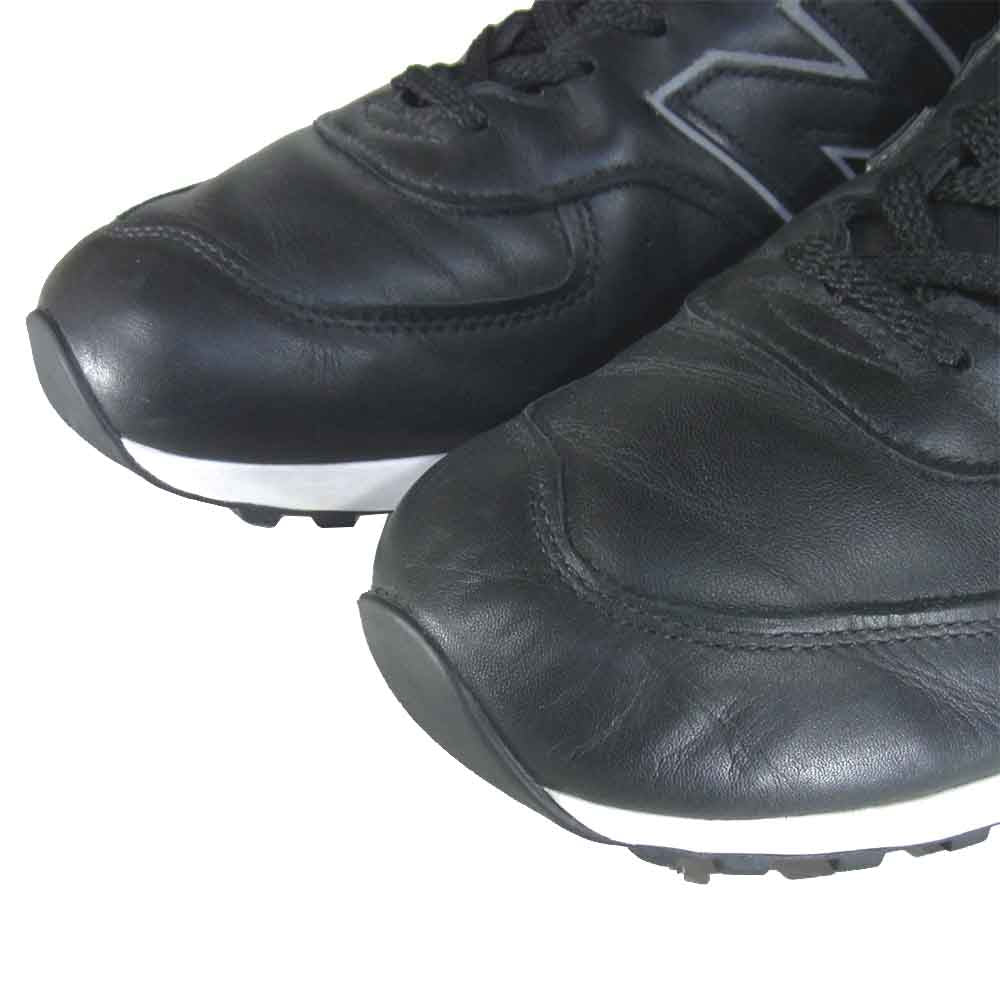 NEW BALANCE ニューバランス M576KKL MADE IN UK LIMITED MODEL 英国製 ローカット スニーカー ブラック系 US9D【中古】