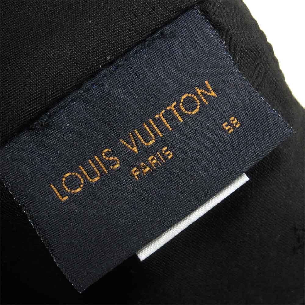 LOUIS VUITTON ルイ・ヴィトン MP2607 モノグラム アンプラント キャップ キャスケット 1.1 ライトブルー系【中古】