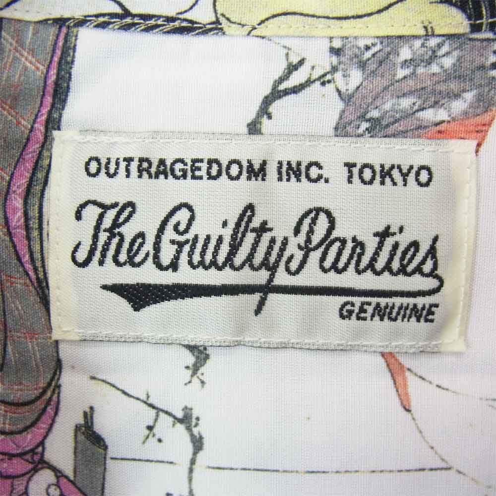 WACKO MARIA ワコマリア 21SS 21SSE-WMS-HI06 HAWAIIAN SHIRT S/S ホワイト系 M【極上美品】【中古】