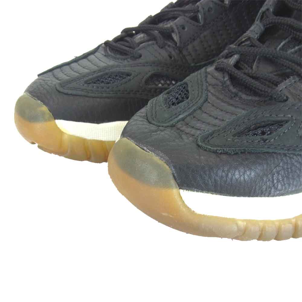 NIKE ナイキ 130270-001 AIR JORDAN 11 LOW エアジョーダン 11 ロー ブラック系 27cm【極上美品】【中古】