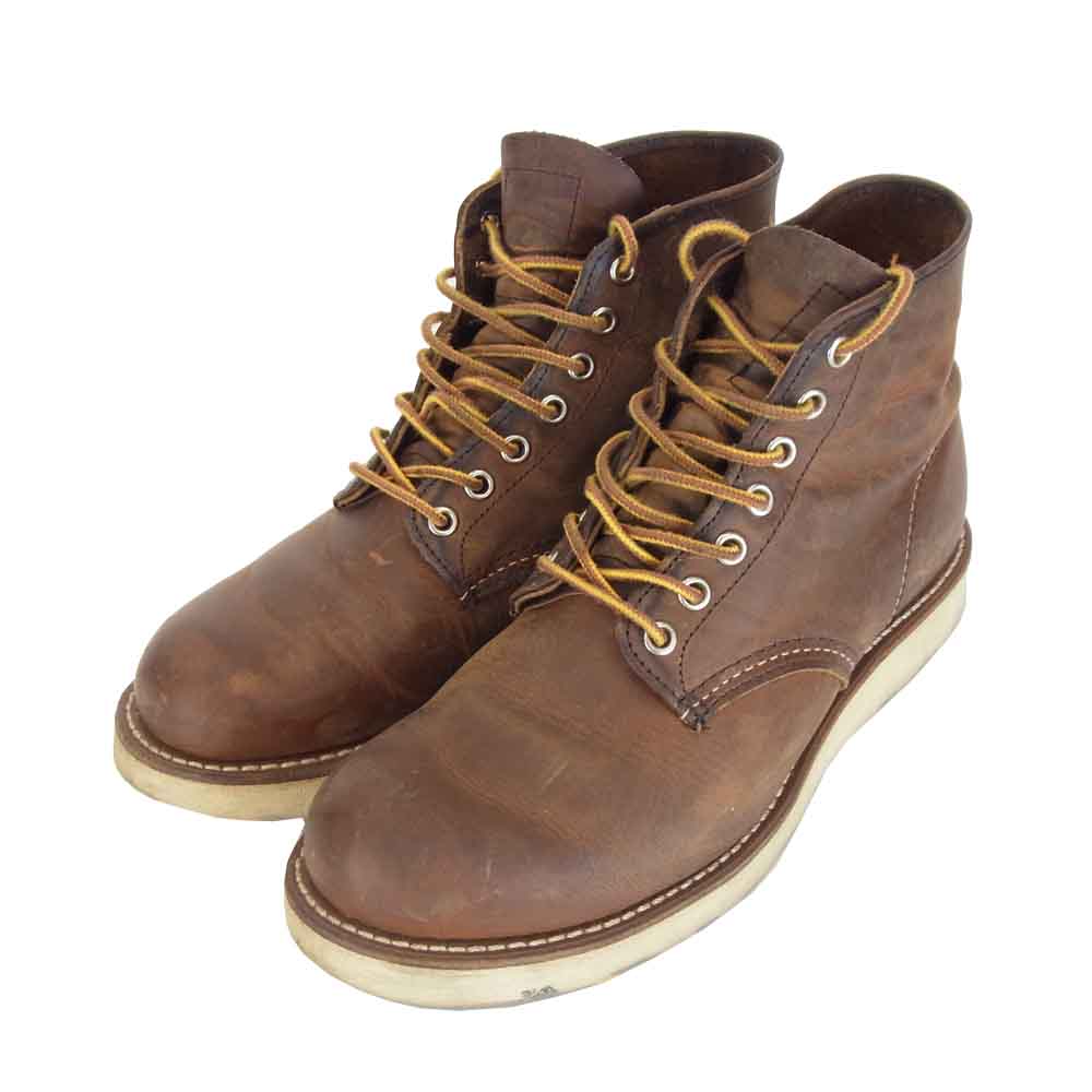 RED WING レッドウィング 9111 Classic Work 6 クラシック ワーク 6 ブラウン系 7D【中古】