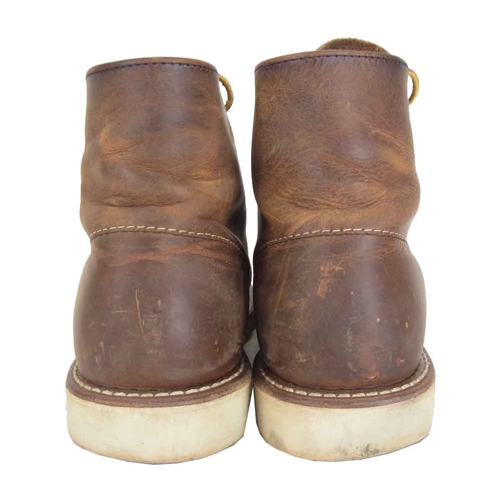 RED WING レッドウィング 9111 Classic Work 6 クラシック ワーク 6 ブラウン系 7D【中古】