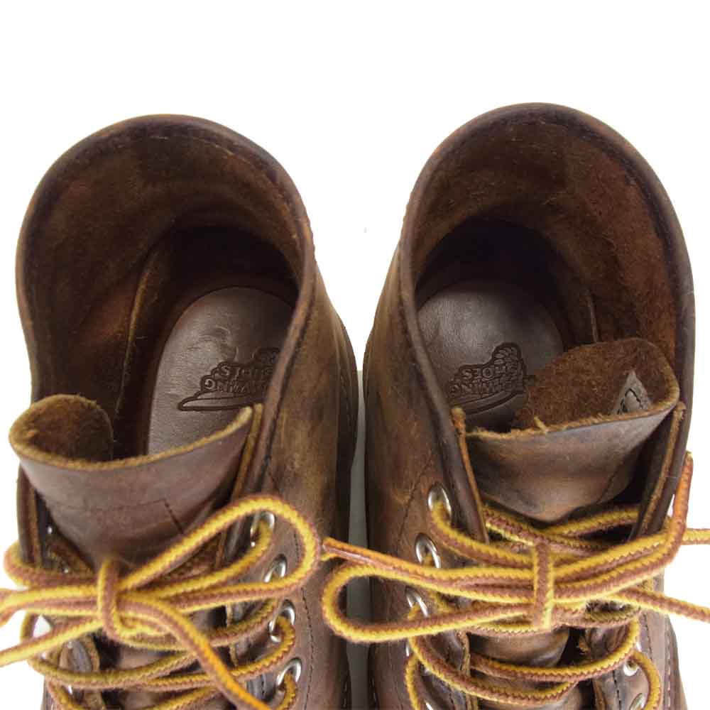 RED WING レッドウィング 9111 Classic Work 6 クラシック ワーク 6 ブラウン系 7D【中古】