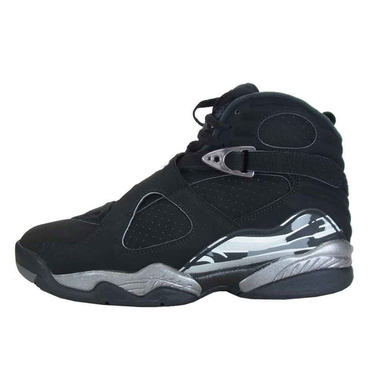 NIKE ナイキ 305381-003 AIR JORDAN 8 RETRO エアジョーダン 8 レトロ ブラック系 シルバー系【新古品】【未使用】【中古】