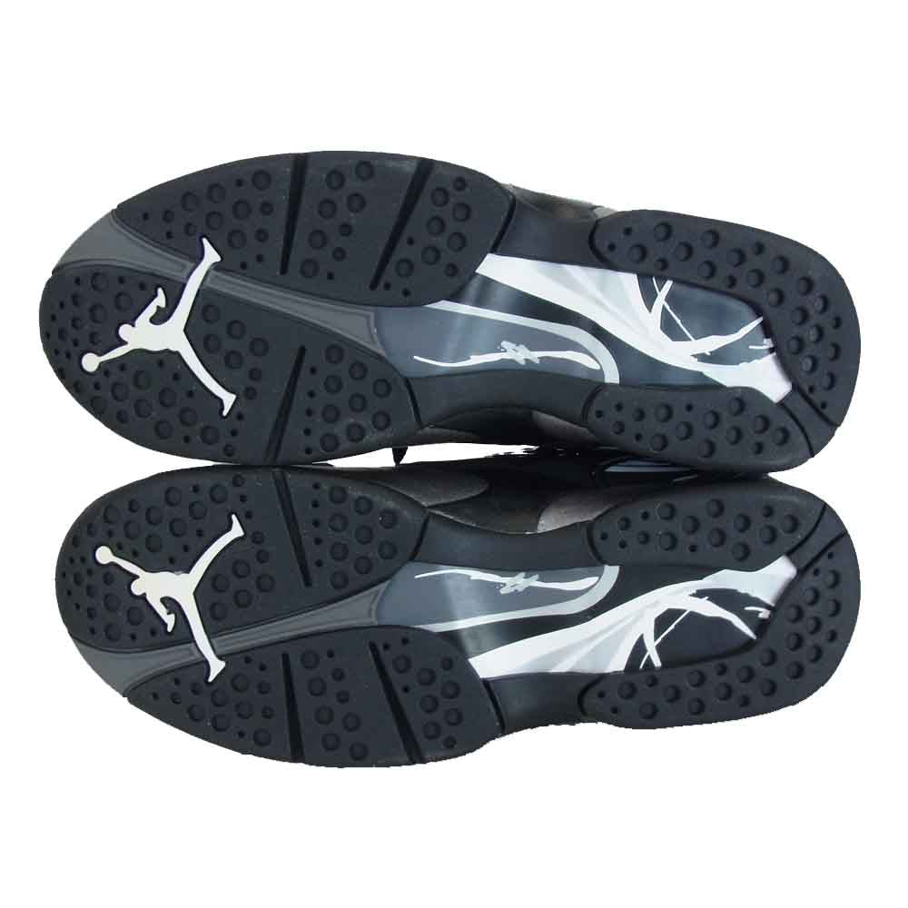 NIKE ナイキ 305381-003 AIR JORDAN 8 RETRO エアジョーダン 8 レトロ ブラック系 シルバー系【新古品】【未使用】【中古】
