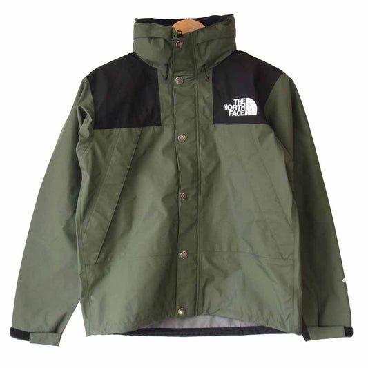 THE NORTH FACE ノースフェイス NP11914 国内正規品 Mountain Raintex Jacket マウンテンレインテックスジャケット カーキ系 S【中古】