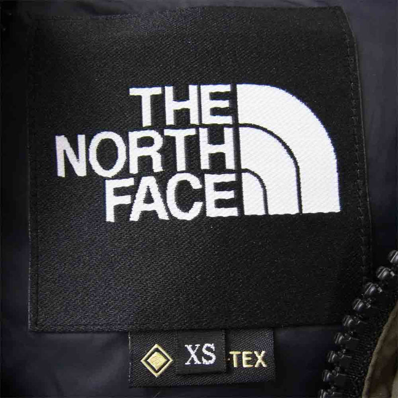 THE NORTH FACE ノースフェイス ND91930 国内正規品 MOUNTAIN DOWN JACKET マウンテンダウンジャケット カーキ系 XS【中古】