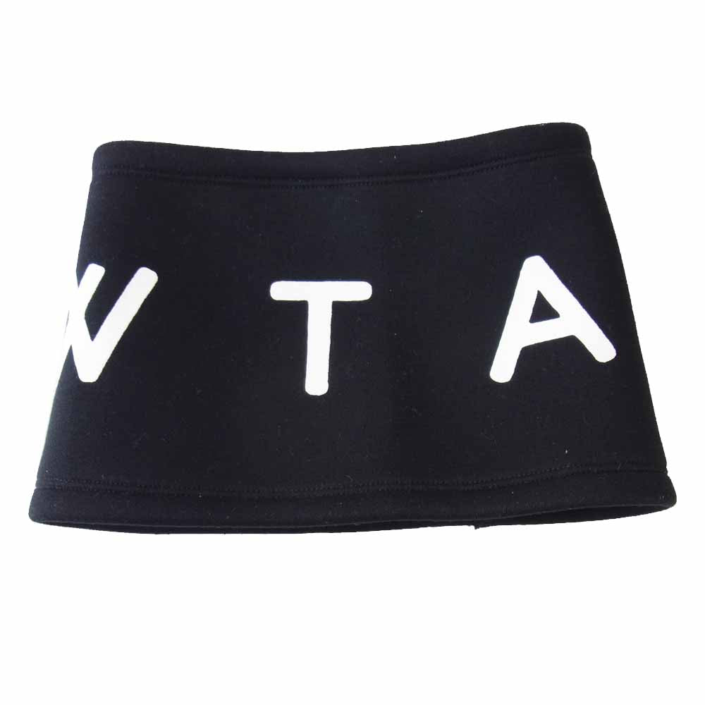 WTAPS ダブルタップス 181ATDT-HT02 EX36 COLLECTION GASKET 02 ロゴプリント ヘアバンド  ブラック系【美品】【中古】