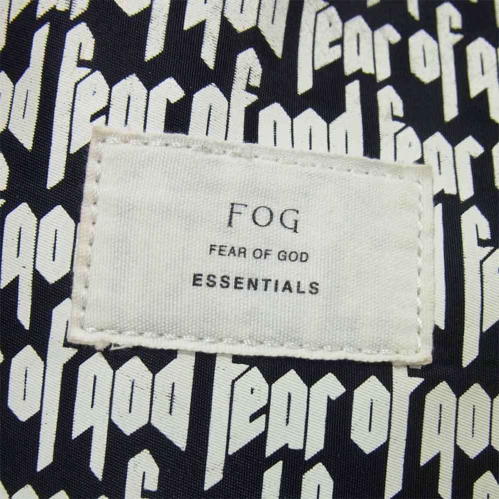 FEAR OF GOD フィアオブゴッド ESSENTIALS エッセンシャルズ Back Pack バックパック ブラック系 ホワイト系【中古】