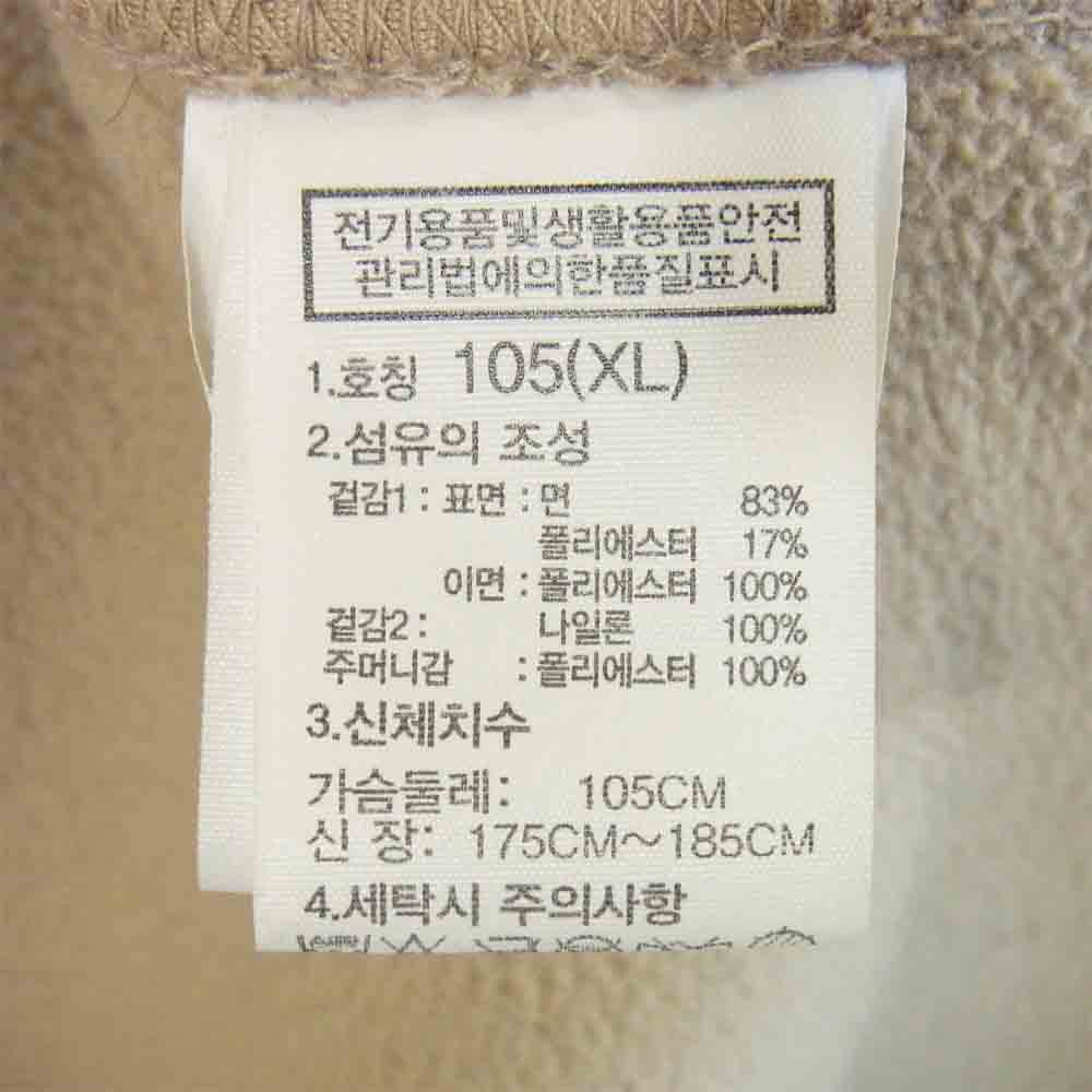 THE NORTH FACE ノースフェイス NJ4FL01J RIMO FLEECE JACKET リモ フリース ジャケット ベージュ系 XL【中古】