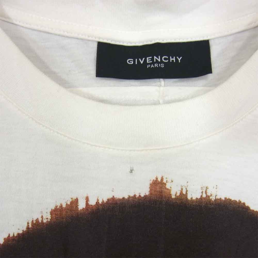 GIVENCHY ジバンシィ JESUS IS LORD プリント Tシャツ ホワイト系 XS【中古】