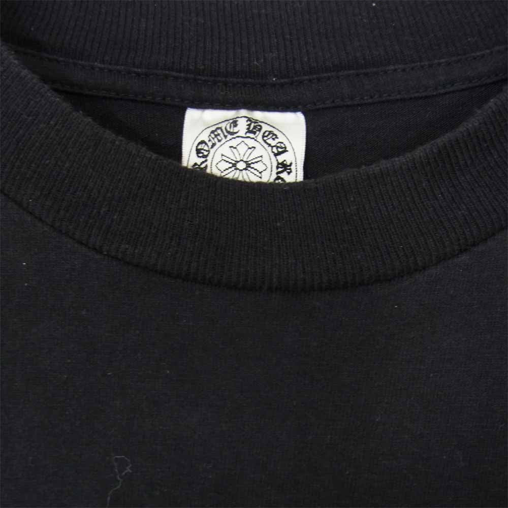 CHROME HEARTS クロムハーツ（原本無） maxfield マックスフィールド CH S/S LTD ダガー プリント ポケット 半袖 Tシャツ ブラック系 M【中古】