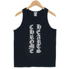 CHROME HEARTS クロムハーツ（原本無） ロゴプリント タンクトップ ブラック系【中古】