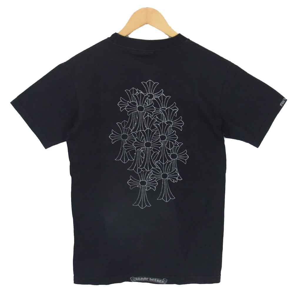 CHROME HEARTS クロムハーツ（原本無） セメタリー バックプリント 半袖 Tシャツ ブラック系 S【中古】
